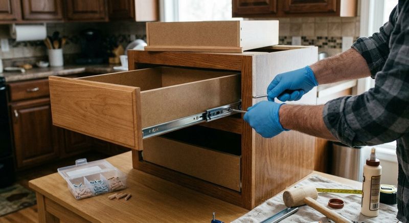 Cabinet Repair And Installation For Kitchens And Bathrooms