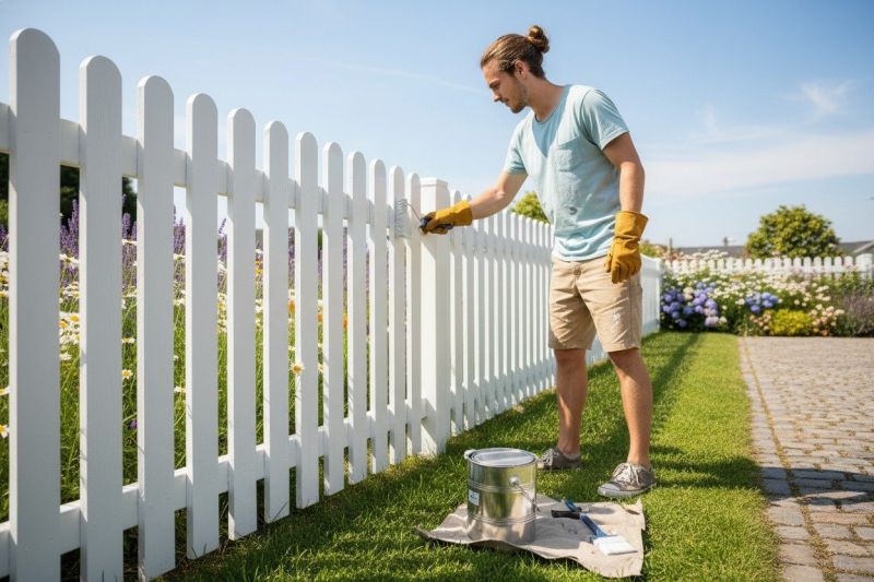 Fence Painting Or Staining