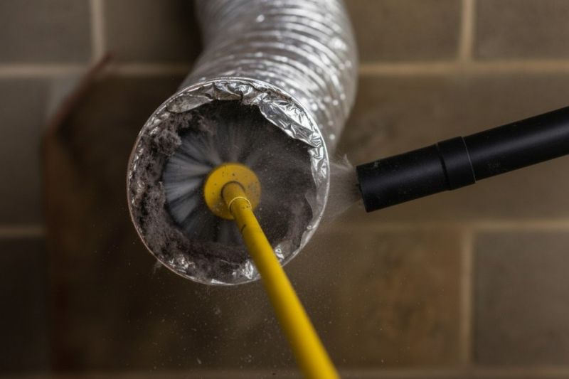 Fire Hazards Associated With Clogged Dryer Vents