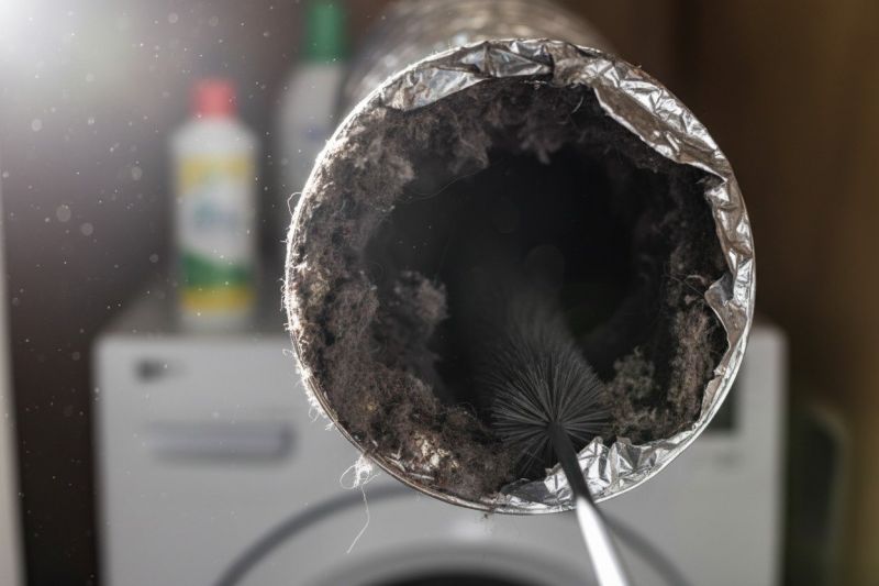 Fire Hazards Associated With Clogged Dryer Vents