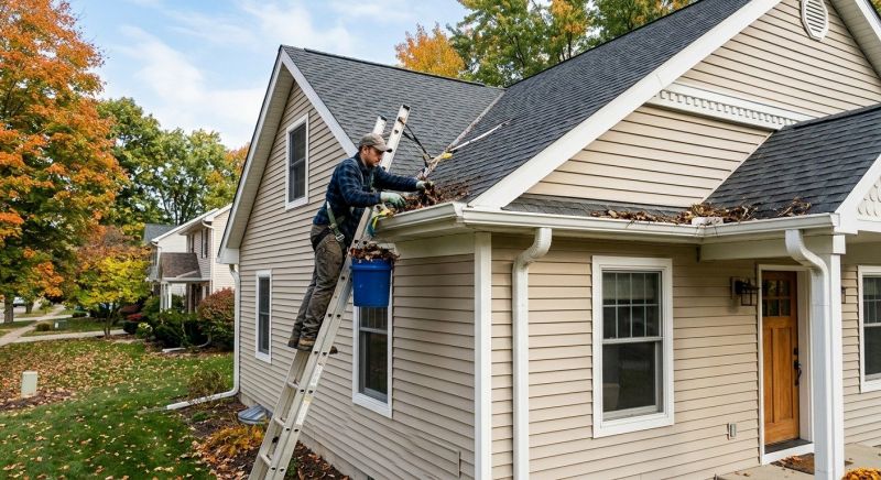 Gutter Cleaning And Minor Gutter Repair Services
