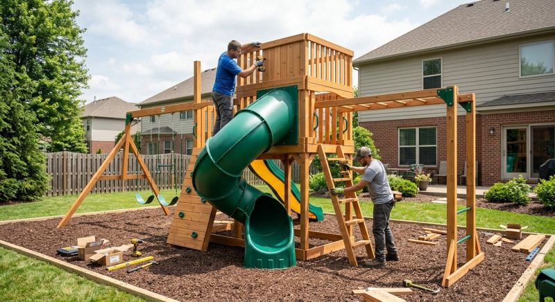 Safety Considerations For Backyard Playground Installation