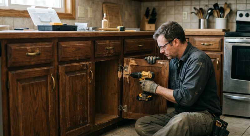 When To Repair Instead Of Replace Kitchen Cabinets