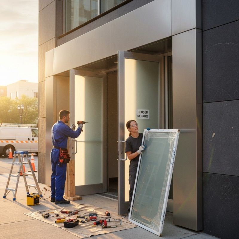 When To Repair Or Replace A Damaged Door