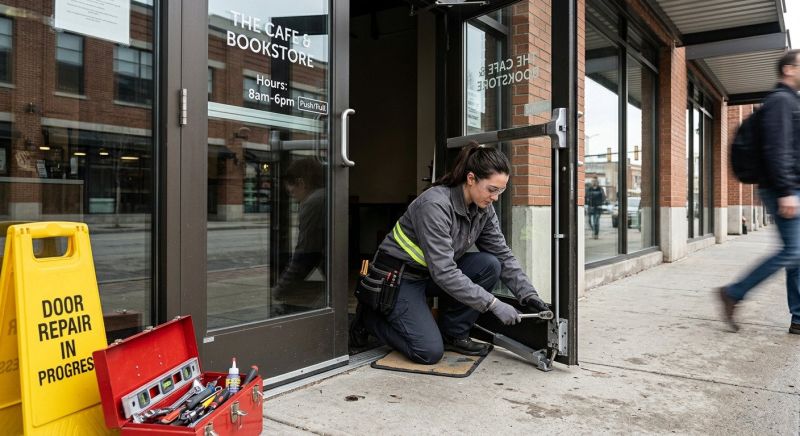 When To Repair Or Replace A Damaged Door